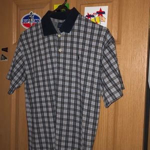 Polo Ralph Lauren Vintage Plaid Button Polo